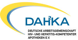 Deutsche Arbeits­gemeinschaft der HIV- und Hepatitis-kompetenten Apotheken DAH²KA e.V. - Logo